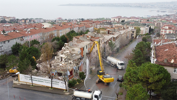 Sakinler deprem fobisini kentsel dönüşümle yeniyor
